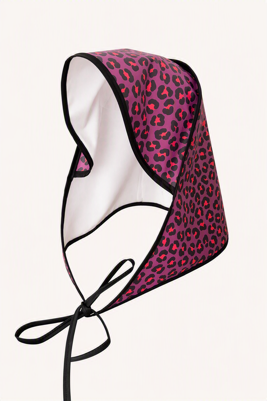 Kapje Cheetah Purple
